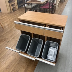 S701 ⭐ NITORI ニトリ 分別ペールカウンター ロモ ゴミ箱 USED 綺麗の画像