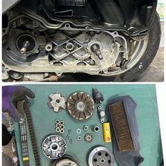 AF68ディオ✨新品バッテリー❗️オイルとプラグ交換済み　下取りや配達可能ですの画像