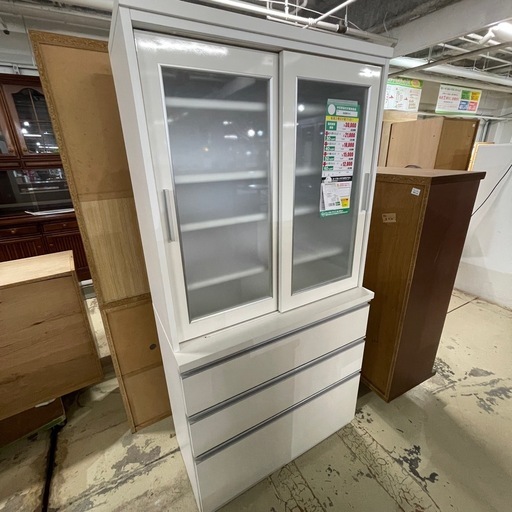 食器棚(No:1277155) (中古代行販売ReOK) 沖縄の収納家具《食器棚