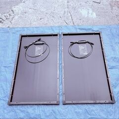 【❗️✨長期保管品✨❗️】未使用 ECOFLOW ソーラーパネル 100W ×2枚セット EF-SG-M100 / 新品級 / ソーラー 発電 パネル キャンプ 車中泊 防災の画像