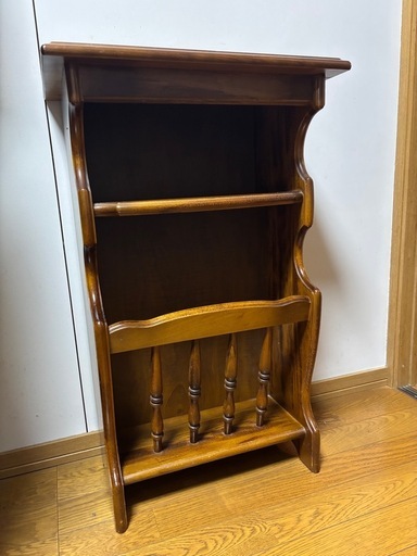 昭和レトロ電話台 (詩) 新長田の収納家具《棚、シェルフ》の中古