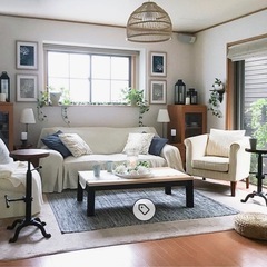 ニトリ　NITORI カーペット　ラグ　185cm×185cm モノトーン　無印の画像