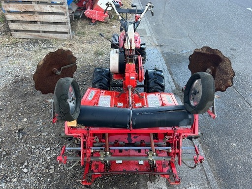 シバウラ マルチ管理機 マルチャー 平畝畑楽 10.5馬力KJ112 畝立て