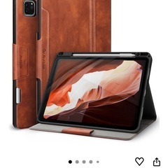 iPad Pro 革ケース ブラウンの画像