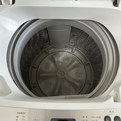 ツインバード　洗濯機本体　2022年製　一人暮らしの画像