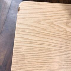 美品 ニトリ 折りたたみテーブル ラポール カラーナチュラルの画像