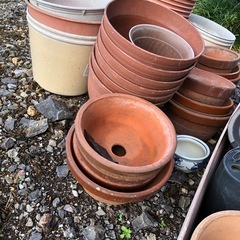 植木鉢の画像