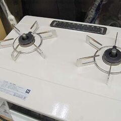 ガステーブル プロパンガス 2019年製 幅59cm Rinnai BKM88VCBL カフェベージュ 両面焼き 左強火 LPガス リンナイ   札幌市 清田区 平岡の画像