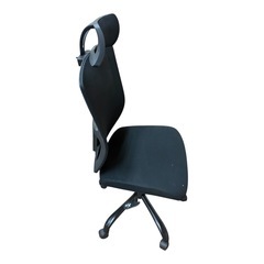 オフィスチェア ワークチェア ブラックの画像