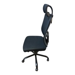 オフィスチェア ワークチェア ブラックの画像