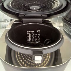 リユースのサカイ栃木店★ジモティ割あり★ SHARP 炊飯器 KS-HF05B 3合炊き 22年製 動作確認／クリーニング済み TC12095の画像