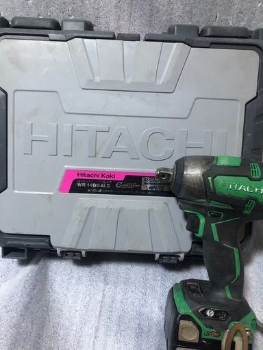 ハイコーキ WR14DBDL2 電動インパクトレンチ、中古品