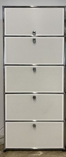 超美品　usmハラー 純正　正規　パンチングメッシュパネル　1枚 正規品・デットストック・非売品】USM ハラー キャビネット 1列5段 一