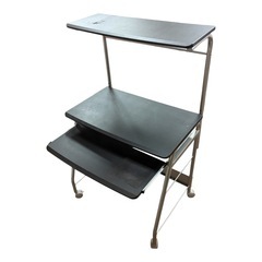 パソコンデスク キャスター付きの画像