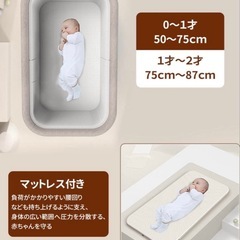 ベビーベッドの画像