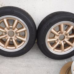 ワタナベホイール（6ｊ-14Ｂタイプ　ピッチ114.3）4本プラス同サイズのホイール1本の画像