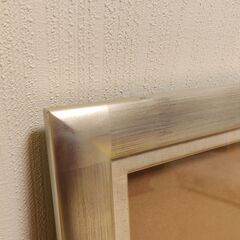 参考価格18000円 中古キャンバス額 F10号 〔530×455mm〕 シャンパンゴールド 油絵額   額縁 フレームの画像