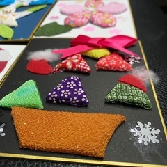 ハンドメイドミニ色紙の画像