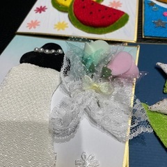 ハンドメイドミニ色紙の画像