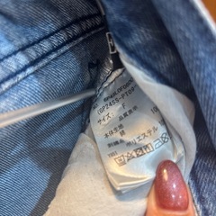 デニム⭐︎可愛い⭐︎リボン柄の画像