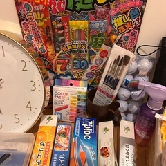 時計、花火、調味料（使いかけ）等の画像