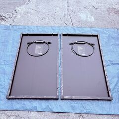 【❗️✨長期保管品✨❗️】未使用・2枚組　ECOFLOW 100W ソーラーパネル EF-SG-M100｜非常用電源・アウトドア向けの画像