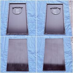 【❗️✨長期保管品✨❗️】未使用・2枚組　ECOFLOW 100W ソーラーパネル EF-SG-M100｜非常用電源・アウトドア向けの画像