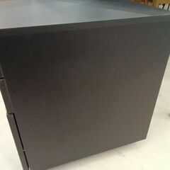 リユースのサカイ栃木店★ジモティ割あり★  袖机 ブラック W40×D50×H55 クリーニング済み TC12098の画像