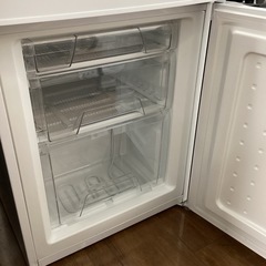 【半年間動作保証付き】IRIS OHYAMA 2ドア冷蔵庫 2021年製 16,500円の画像