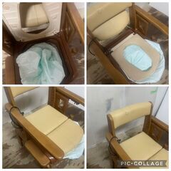 介護用品／安寿 セレクトR 自動跳ね上げ　中古　＃29の画像