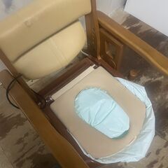 介護用品／安寿 セレクトR 自動跳ね上げ　中古　＃29の画像