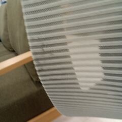 リユースのサカイ栃木店★ジモティ割あり★  椅子 ブラック×グレー W65.5×D56×H103 クリーニング済み TC12099の画像