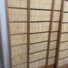 建具　4枚セット　高さ174㎝　幅73㎝　厚さ2.9㎝　中古　＃30の画像