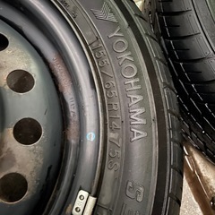 タイヤ4本セットバリ山の画像