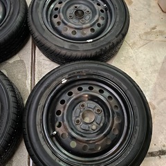 タイヤ4本セットバリ山の画像