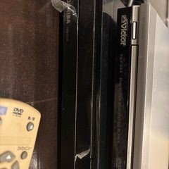 REGZA ブルーレイ 説明書付き Victor dvdプレイヤー付きの画像