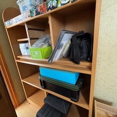 子供部屋収納本棚の画像