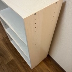 3段カラーボックス　ワイドの画像