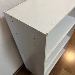 3段カラーボックス　ワイドの画像