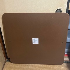 ヤマダセレクト　ラウンド型家具調コタツ  中古の画像