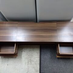 TVボード ブラウン系 幅120×奥29×高30cm テレビボード AVボード TV台 テレビ台 収納 家具  札幌市 中央区 南12条の画像