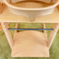 【愛品館 江戸川店】ストッケ トリップトラップ ベビーチェア ベビーセット付き 美品 ID:110-025865-007の画像