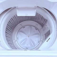【❗️✨一人暮らしにおすすめ✨❗️】 2023年製　ヤマダ 5.5kg 全自動洗濯機 YWM-T55LW｜一人暮らし・単身用に最適｜動作確認済の画像