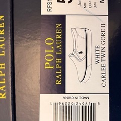 【ラルフローレン】スリッポンの画像