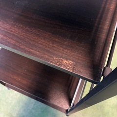 使いやすいブラウンのレンジ台（商品番号14976）の画像