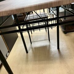 弘益 ダイニングセット DSP-86 椅子×2 コンパクトサイズの画像