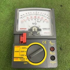 サンワ PDM5219S 絶縁抵抗計【野田愛宕店】【店頭取引限定】【中古】管理番号：ITVGILSZSNAMの画像