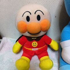 アンパンマン＆小物入れ付特大コキンちゃんぬいぐるみセットの画像