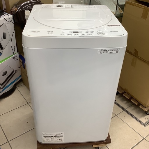 SHARP   シャープ　洗濯機　ES-GE5G-W  2022年製   5.5㎏
