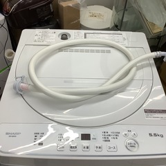 SHARP   シャープ　洗濯機　ES-GE5G-W  2022年製   5.5㎏の画像